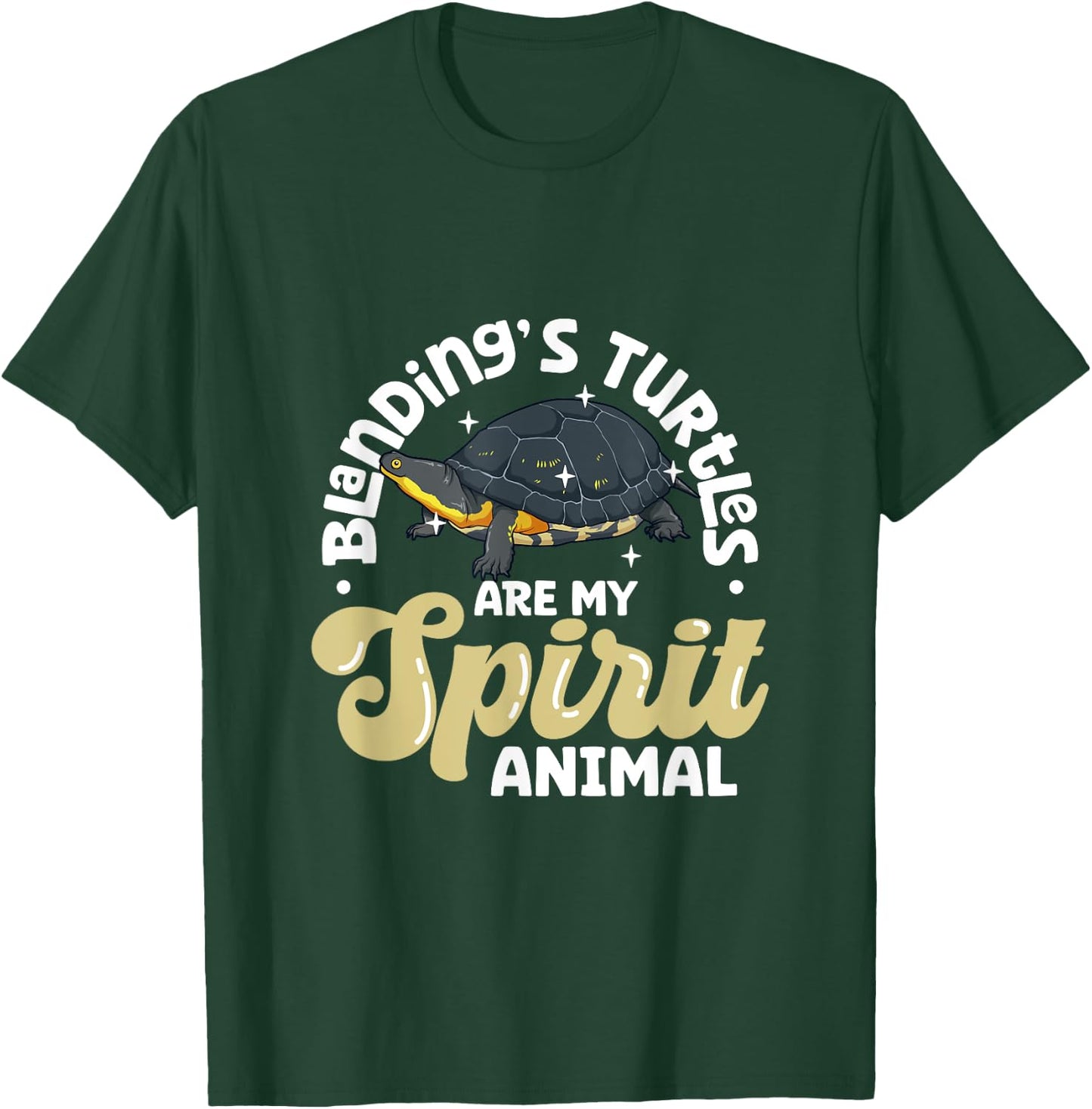 My spirit animal - Blanding's Turtle T-Shirt - T-Shirt | Forest