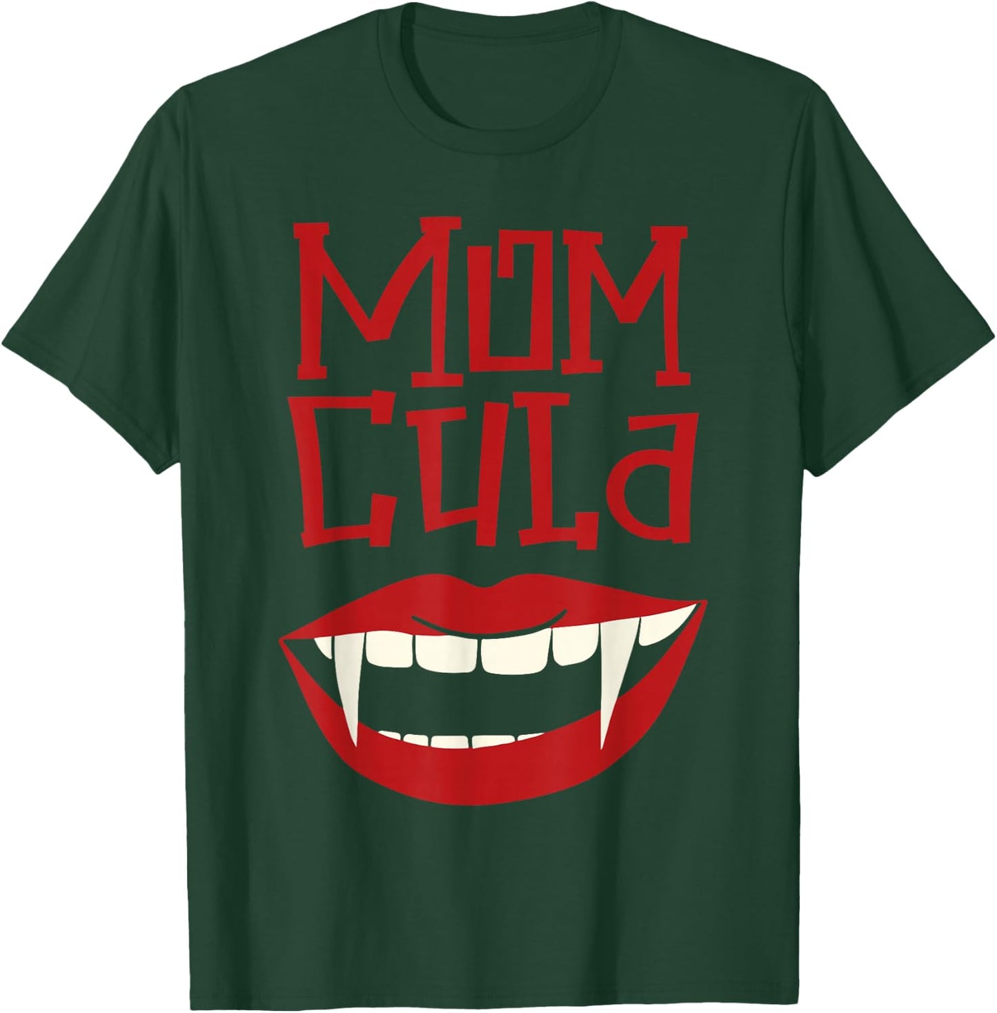 Momcula mom Matching Family Halloween Costume Mom Men T-Shirt - T-Shirt | Forest