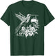 Hummingbird Ornithology Birds Nature Hummingbird Wine Glass T-Shirt - T-Shirt | Forest