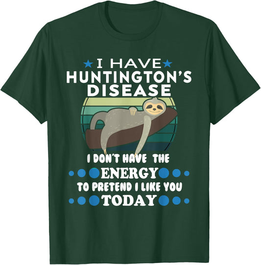 Funny Huntington’s Disease Awareness Huntington’s Disease T-Shirt - T-Shirt | Forest