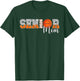 Basketball Senior Mom 2026 Basketball Senior Mama Leopard T-Shirt - T-Shirt | Forest