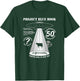 Project Blue Book UFO Investigation 50th Anniversary T-Shirt - T-Shirt | Forest