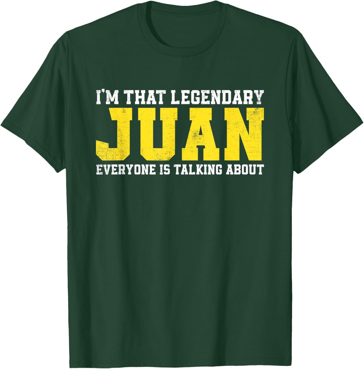Juan Name Funny Juan Jokes Gifts For Juan Birthday T-Shirt - T-Shirt | Forest
