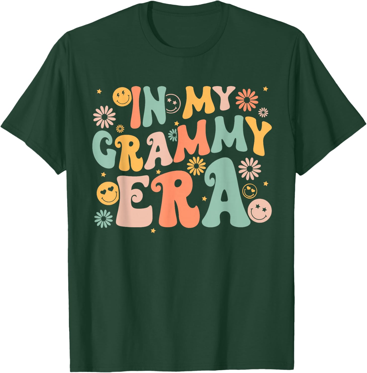 In My Grammy Era for Grandma Mother's Day Baby Announcement T-Shirt - T-Shirt | Forest