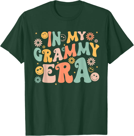In My Grammy Era for Grandma Mother's Day Baby Announcement T-Shirt - T-Shirt | Forest