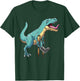 Dinosaur Broken Leg Design For Kids Boys Men Foot Broken Leg T-Shirt - T-Shirt | Forest