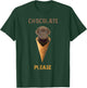 Chocolate Lab shirt Waffle Cone Ice Cream Cute Puppy Women Girls Kids T-Shirt - T-Shirt | Forest