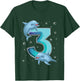 3 Year Old Dolphin 3rd Birthday Girl Party Dolphin Lover T-Shirt - T-Shirt | Forest