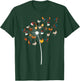Funny Dandelion Chicken Novelty Gift Fowl Lover Men Women T-Shirt - T-Shirt | Forest