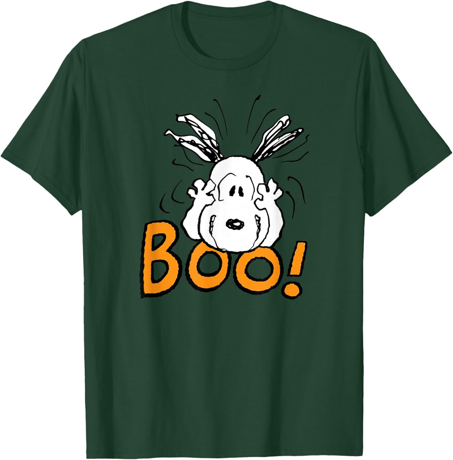 Peanuts Halloween Snoopy Boo T-Shirt - T-Shirt | Forest