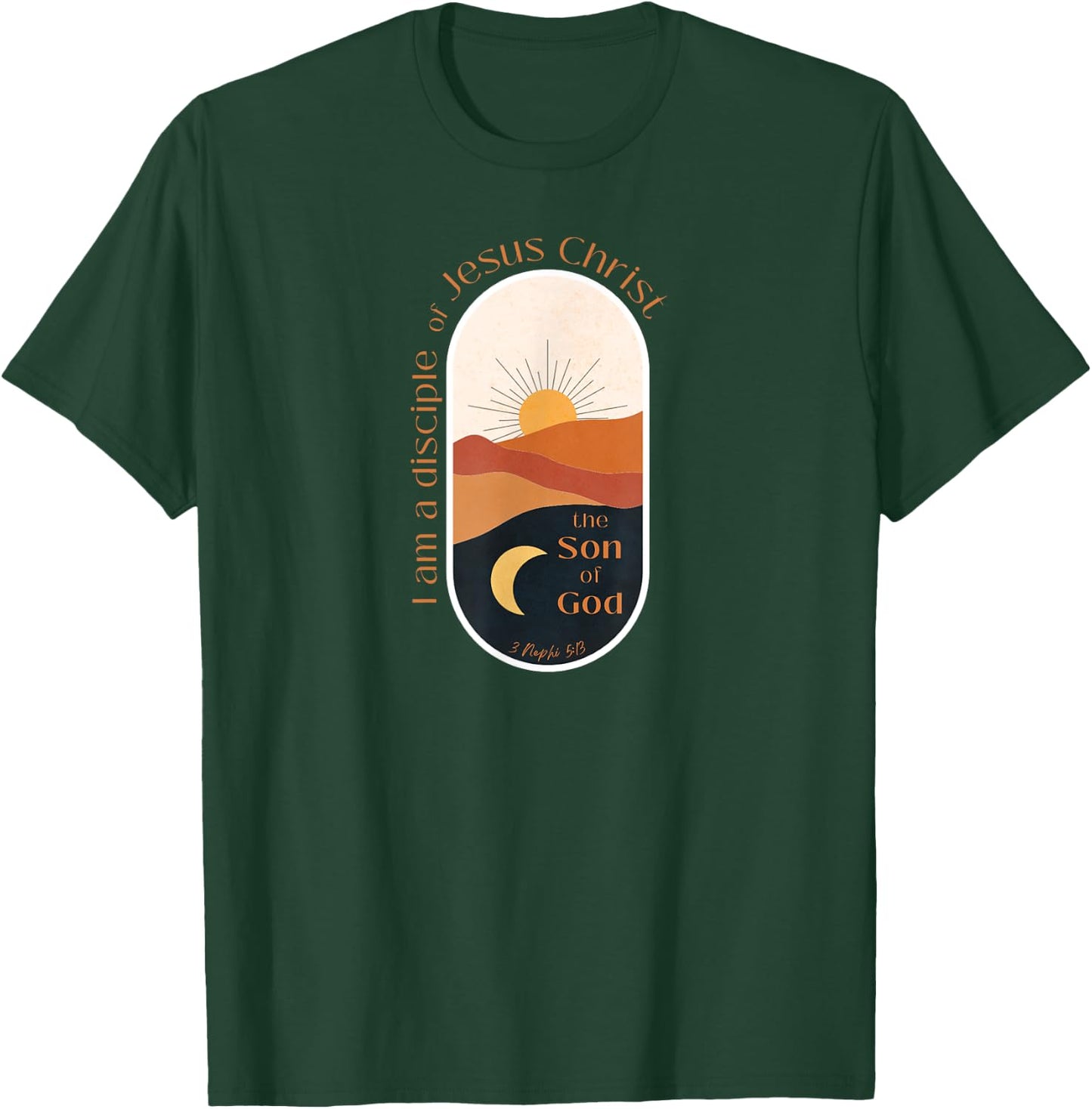 Disciple of Jesus Christ Youth Theme 3 Nephi T-Shirt - T-Shirt | Forest