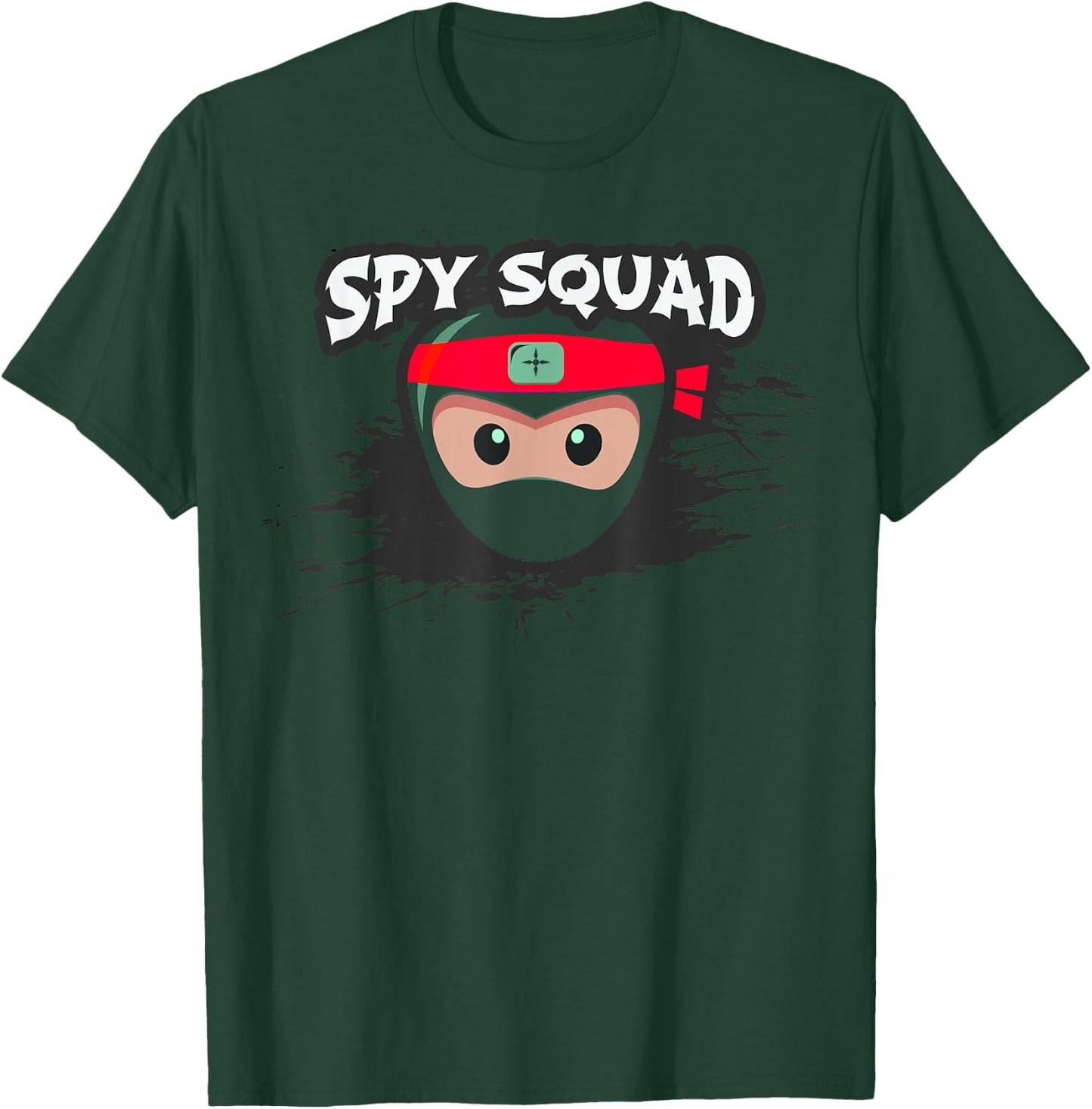 SPY SQUAD Kids Covert Operation Ninja Crew Funny Birthday T-Shirt - T-Shirt | Forest