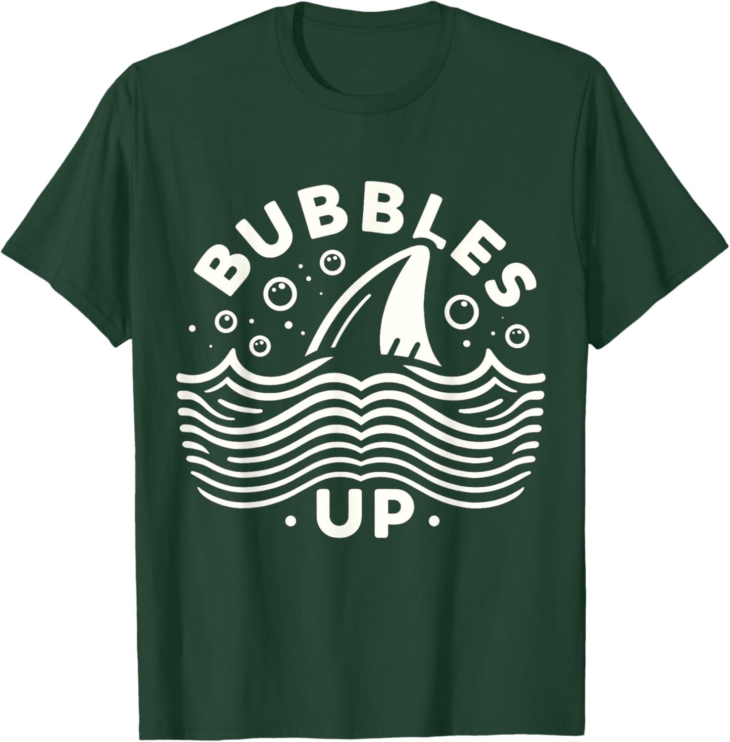 Bubbles Up Shark lover T-Shirt - T-Shirt | Forest
