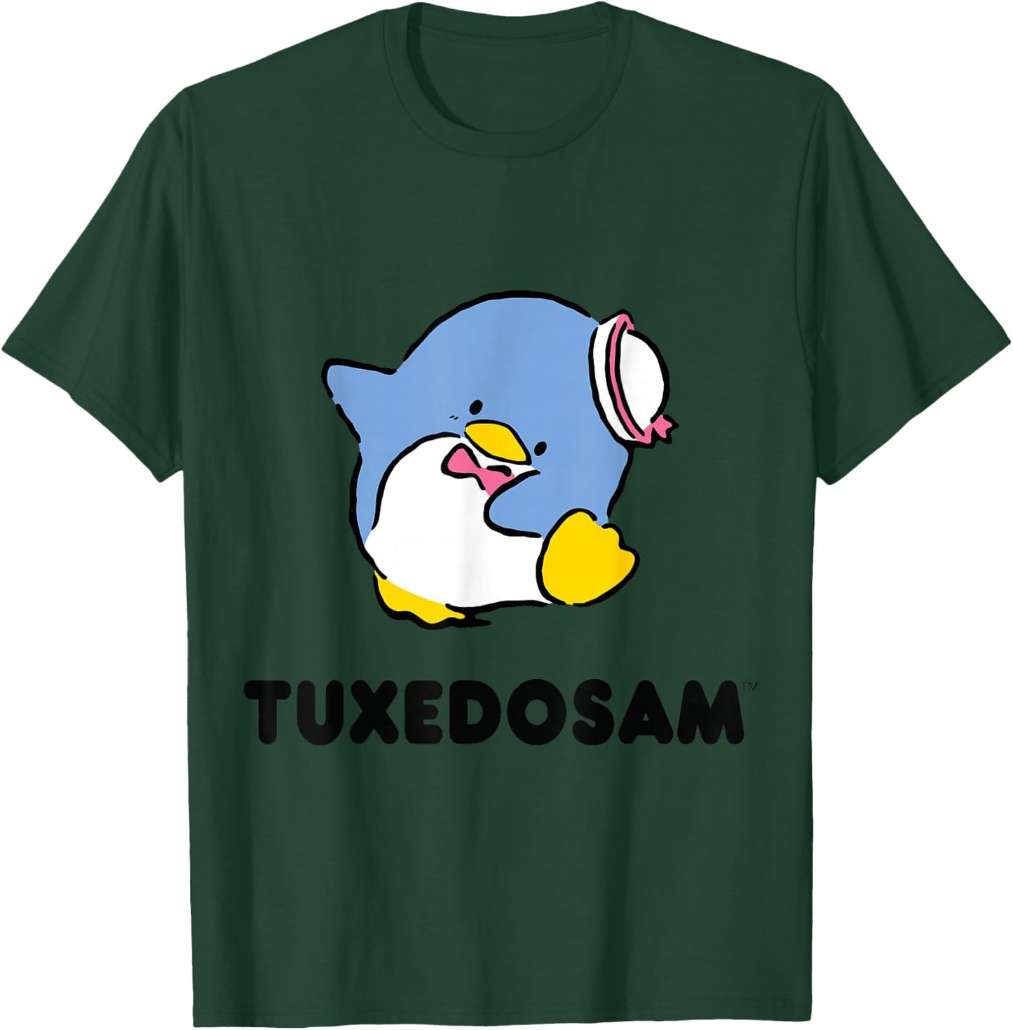 Tuxedosam Character Front and Back Small T-Shirt - T-Shirt | Forest