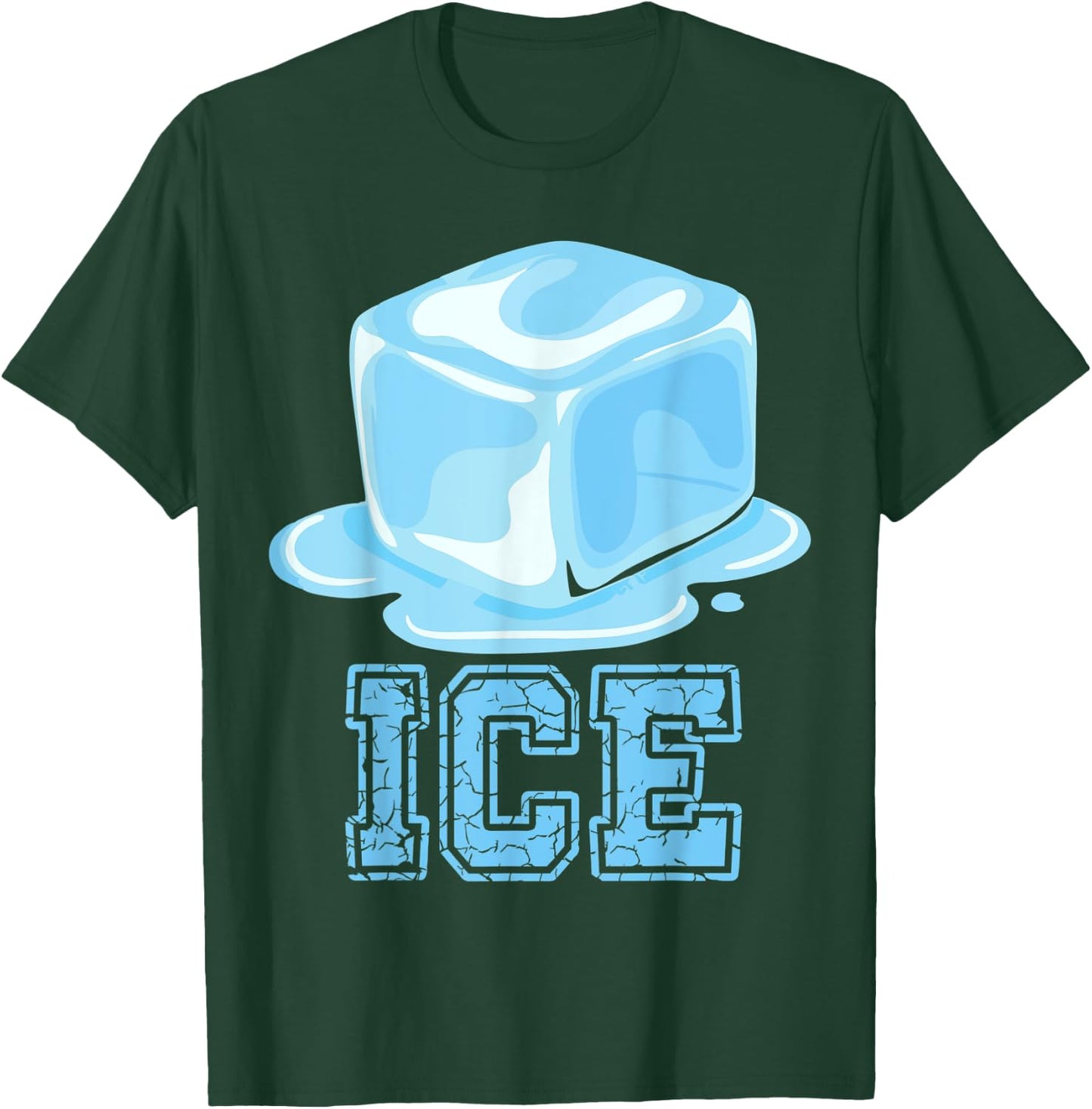 Fire and Ice matching Halloween costume for couples teens T-Shirt - T-Shirt | Forest