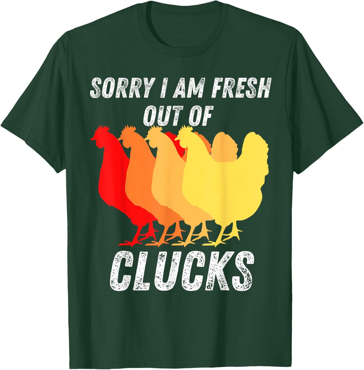 I Dont Give a Cluck shirt for Chicken Lover Funny Chicken T-Shirt - T-Shirt | Forest