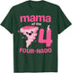 Mama of the Four-nado Tornado Theme 4th Birthday Party Kids T-Shirt - T-Shirt | Forest
