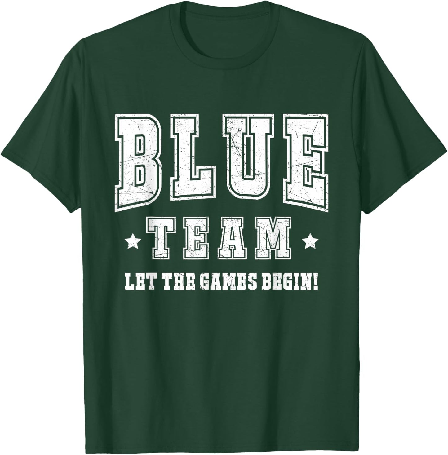 Blue Field Day Team Spirit Squad Let The Games Begin 2024 T-Shirt - T-Shirt | Forest