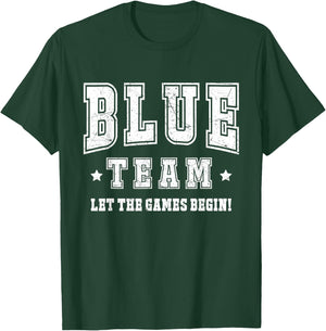 Blue Field Day Team Spirit Squad Let The Games Begin 2024 T-Shirt - T-Shirt | Forest