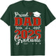 Proud Dad of a class of 2025 graduate for graduation T-Shirt - T-Shirt | Forest