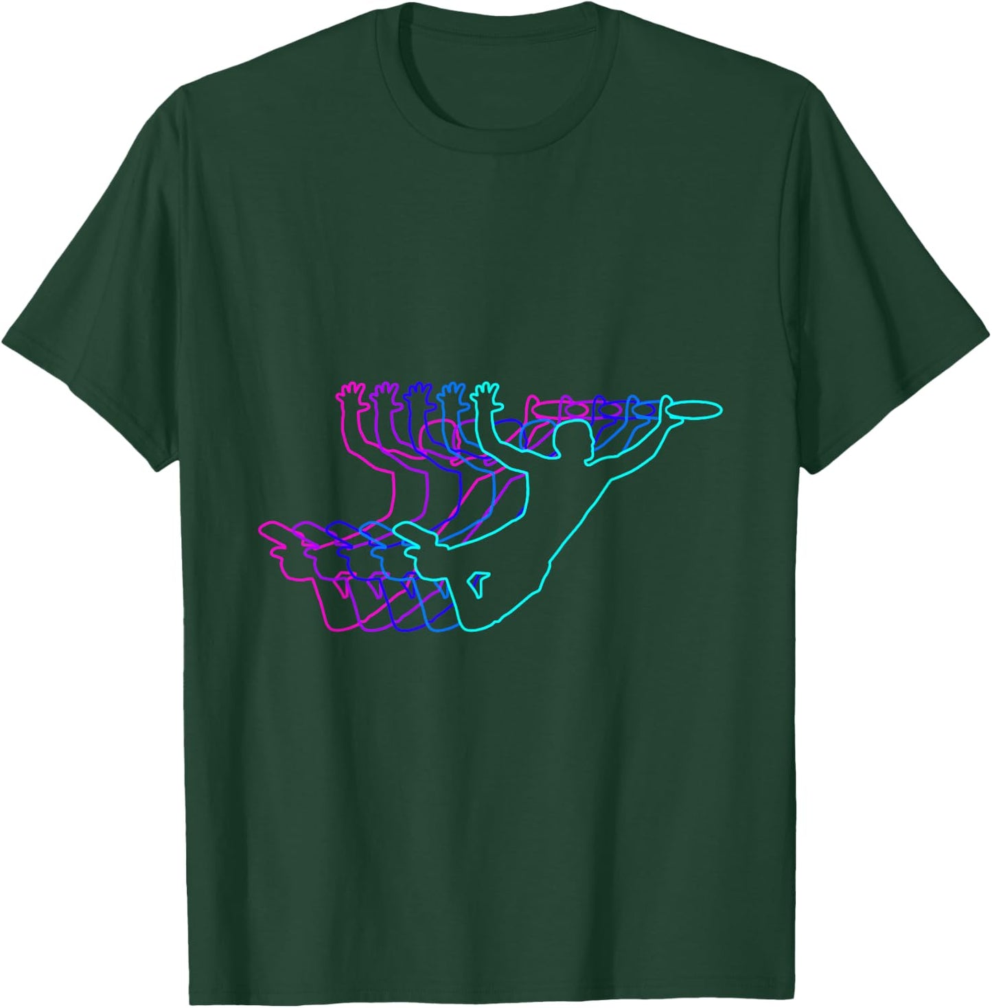 Ultimate Frisbee Player Gift Clothes for Boys Youth Men Kids T-Shirt - T-Shirt | Forest