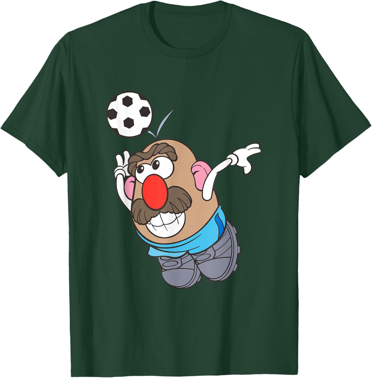 Mr Potato Head World Cup Football Header T-Shirt - T-Shirt | Forest