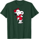 Peanuts Belle Hugging Heart Valentine's Day T-Shirt - T-Shirt | Forest