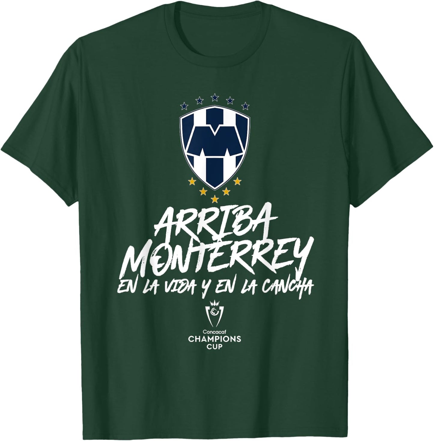 Exclusive Collection of Rayados de Monterrey T-Shirt - T-Shirt | Forest