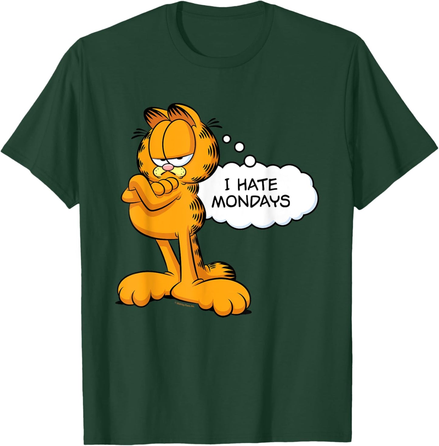 Garfield I Hate Mondays T-Shirt - T-Shirt | Forest