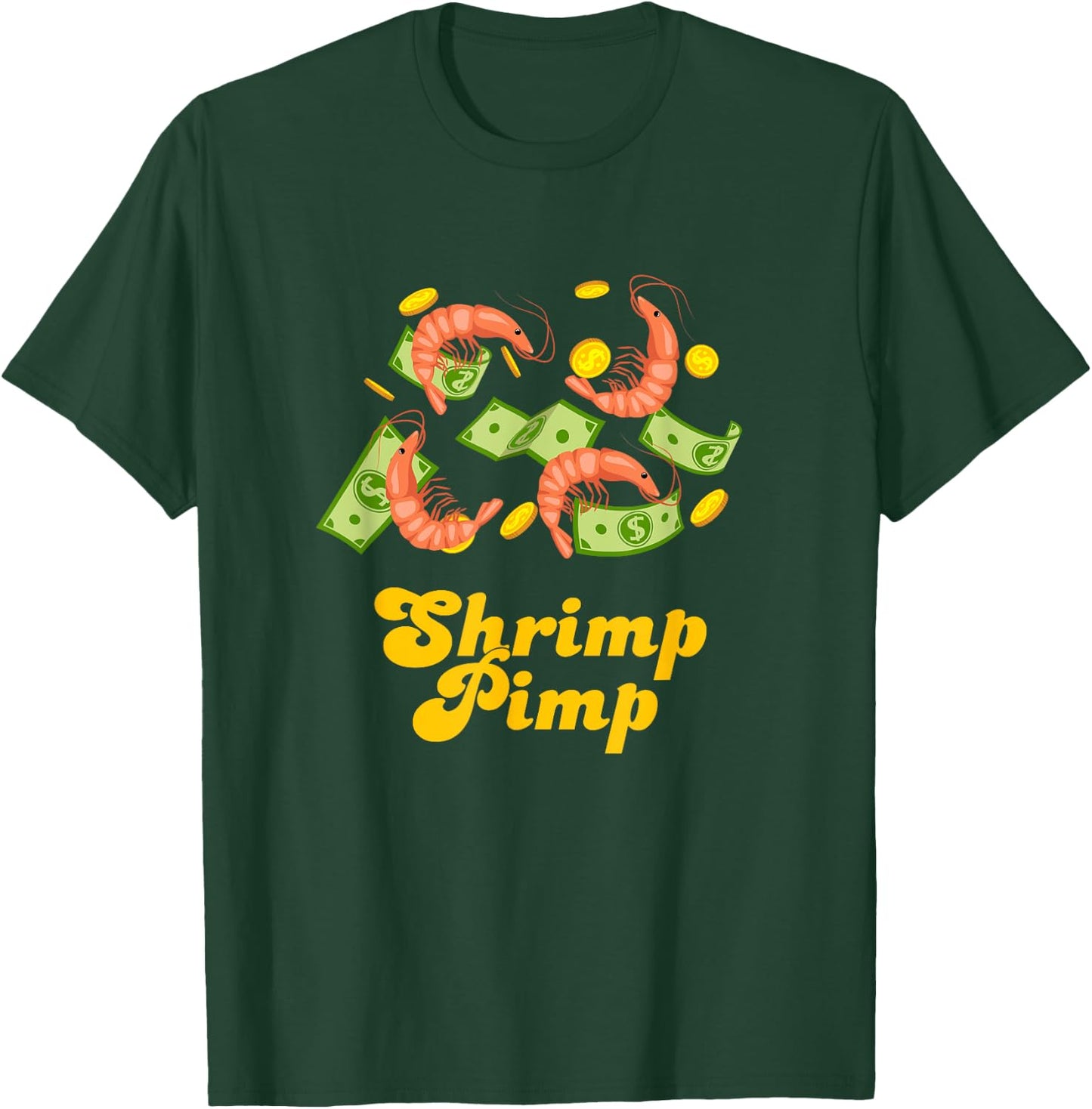 Shrimp Pimp Cherry Shrimp Aquarium Neocaridina shirt T-Shirt - T-Shirt | Forest