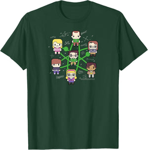 The Big Bang Theory Atom Character Cartoons TV Show T-Shirt - T-Shirt | Forest