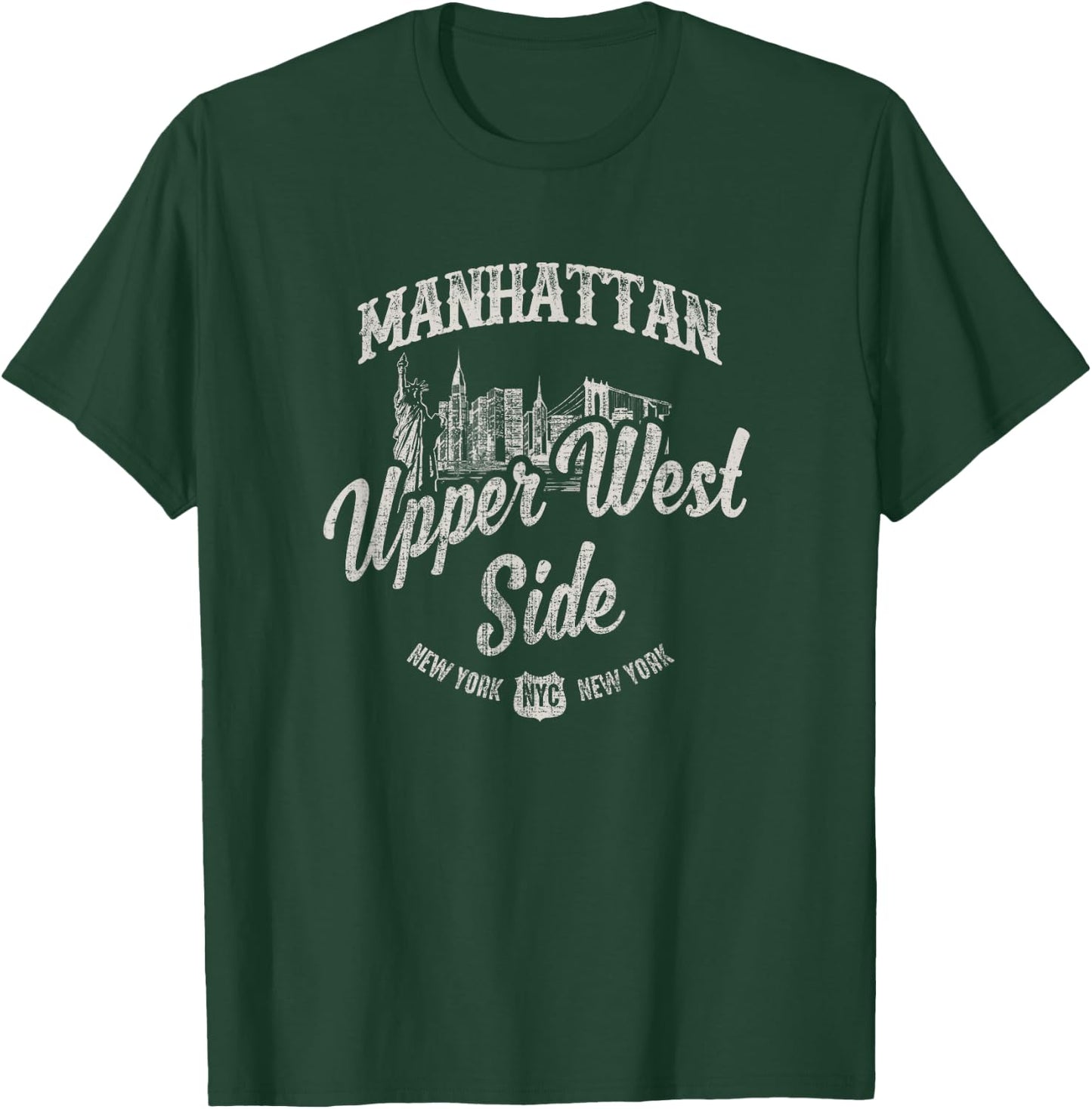 New York Manhattan Upper West Side T-Shirt - T-Shirt | Forest