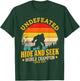Vintage Bigfoot Undefeated Hide And Seek Champion T-Shirt - T-Shirt | Forest