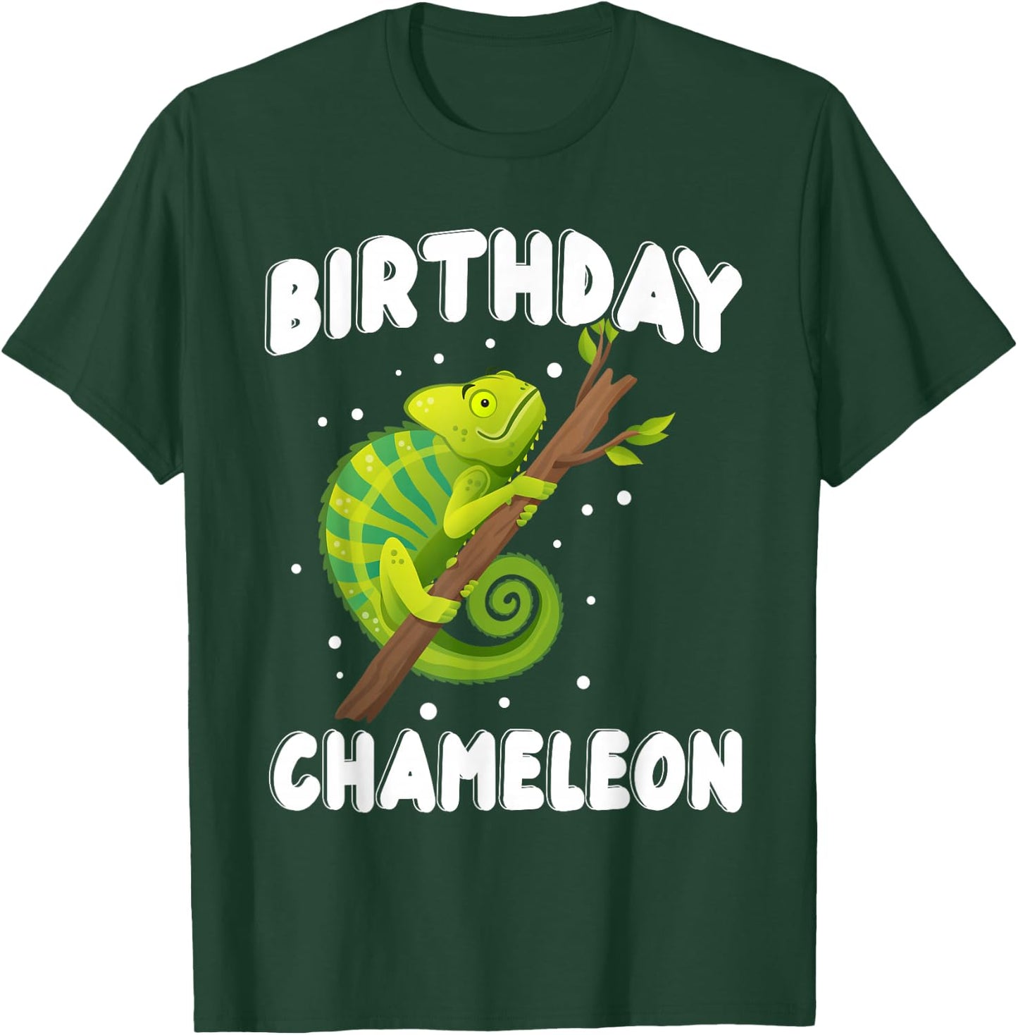 Birthday Chameleon T-Shirt - T-Shirt | Forest