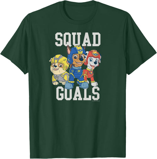 Paw Patrol Series - Chase Rubble Marshall Squad Goals