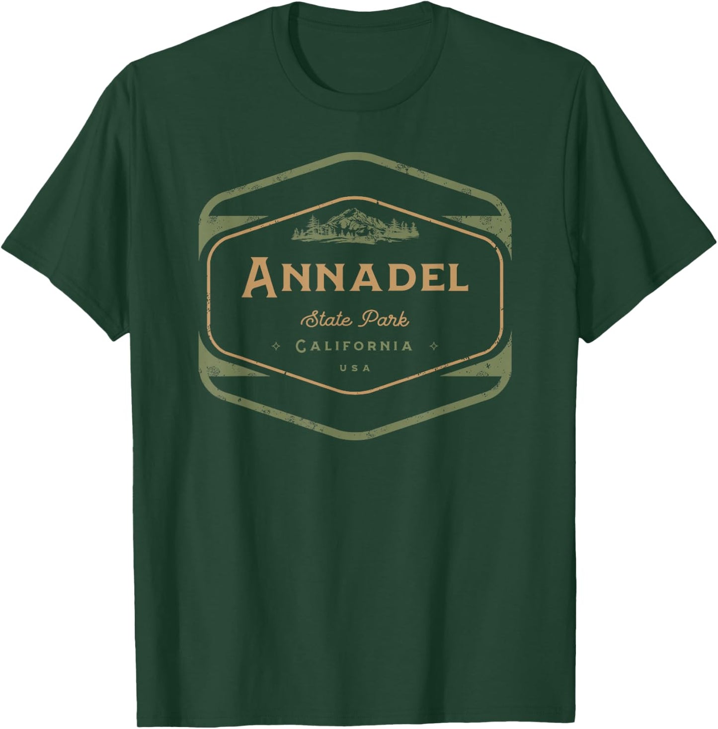 Annadel State Park California Retro Vintage T-Shirt - T-Shirt | Forest