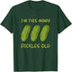 Kids I'm This Many Pickles Old - 3rd Birthday 3 Years Old Bday T-Shirt - T-Shirt | Forest