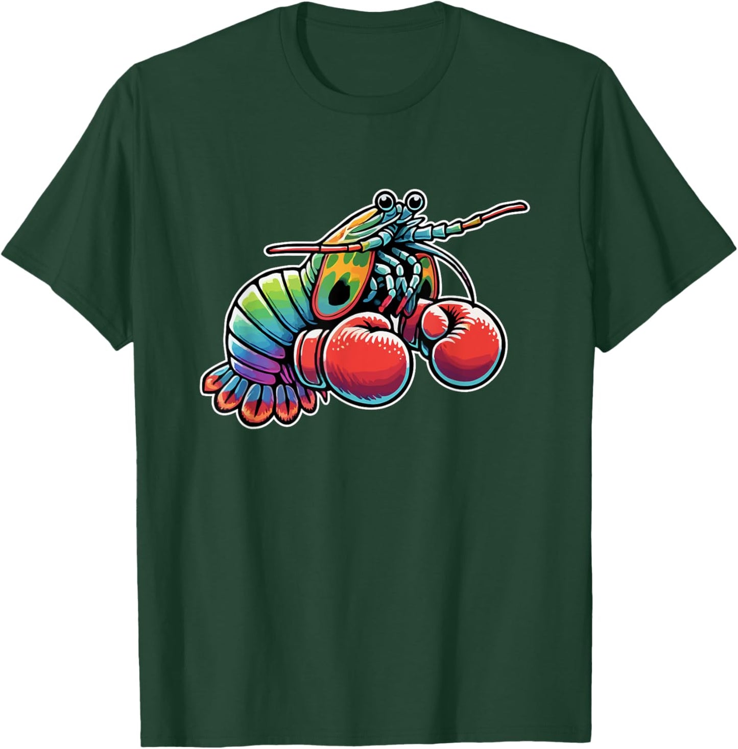 Mantis Shrimp Peacock Mantis Shrimp T-Shirt - T-Shirt | Forest