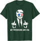 My Pronouns Are USA Patriotic American Flag July 4th T-Shirt - T-Shirt | Forest