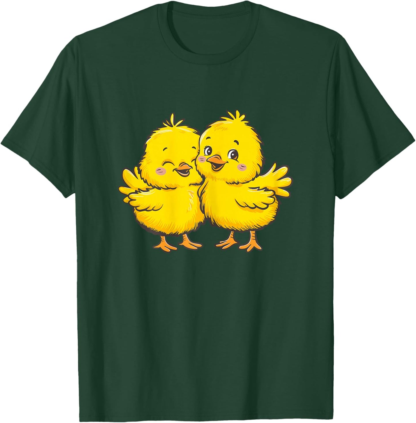 Baby Chicken Chick Farmer Farm Girl T-Shirt - T-Shirt | Forest