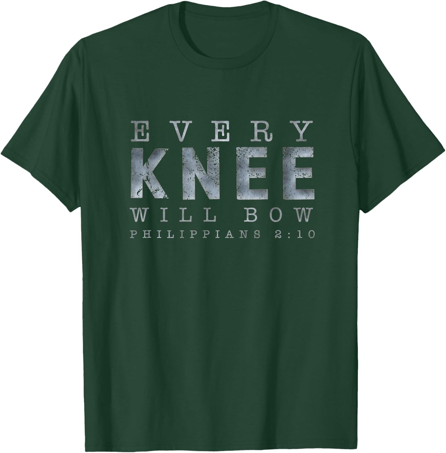 Philippians 2:1 Every Knee Will Bow Shirts T-Shirt - T-Shirt | Forest