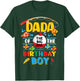 Dada of The Big One Fishing 1st Birthday Ofishally Family T-Shirt - T-Shirt | Forest