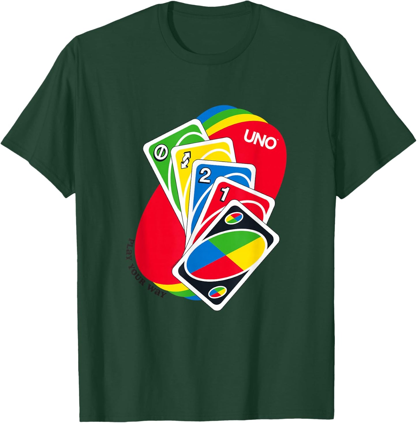UNO - Play Your Way T-Shirt - T-Shirt | Forest