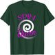Spin Class Shirt Indoor Cycling Spinning Workout Spin Queen T-Shirt - T-Shirt | Forest