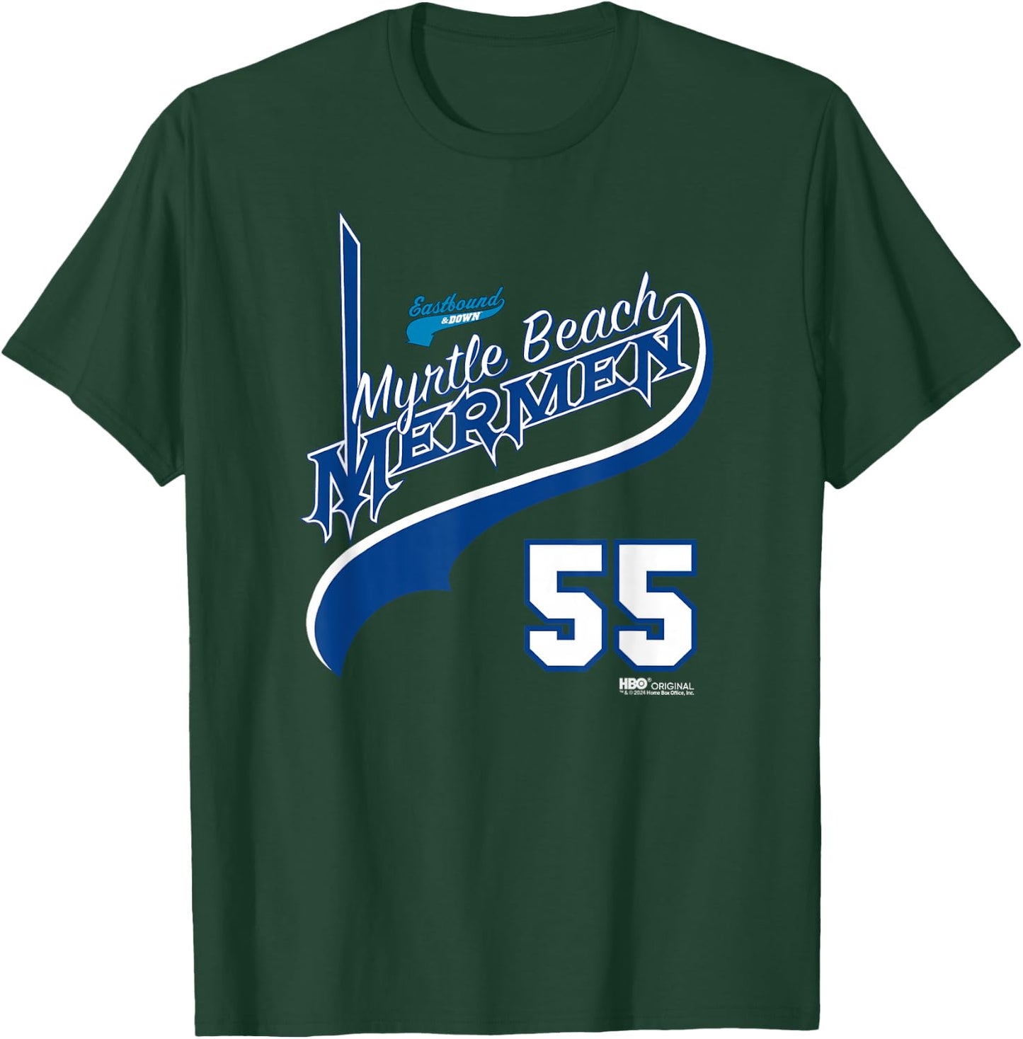 Eastbound & Down Myrtle Beach Mermen T-Shirt - T-Shirt | Forest