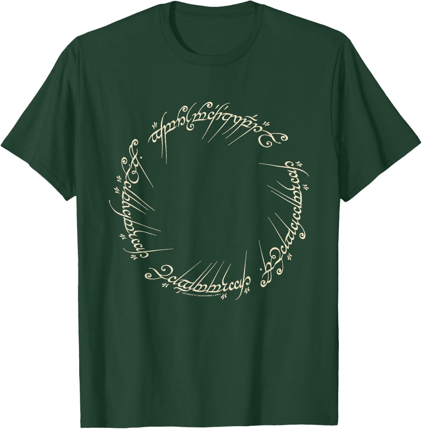 The Lord of The Rings One Ring to Rule Them All T-Shirt - T-Shirt | Forest