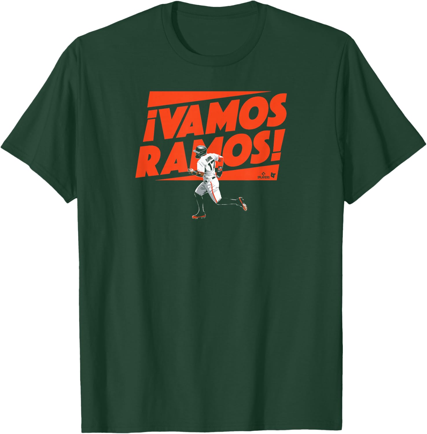Heliot Ramos: Vamos Ramos - San Fransisco Baseball T-Shirt - T-Shirt | Forest