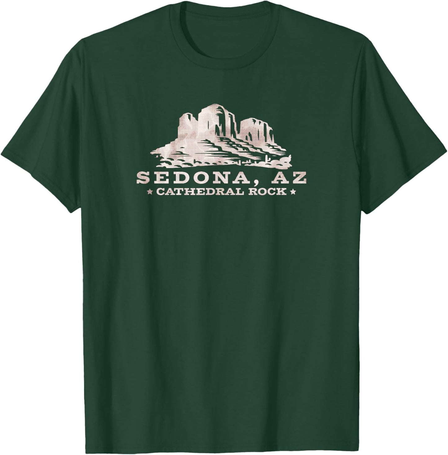 Sedona Arizona Outdoor Hiking Spiritual Wellness Vortex Hike T-Shirt - T-Shirt | Forest