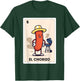 Mexicana Sausage Lover BBQ El Chorizo Mexican Bingo Card T-Shirt - T-Shirt | Forest