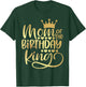 Mom Of The Birthday King Boys Bday Party Gift T-Shirt - T-Shirt | Forest
